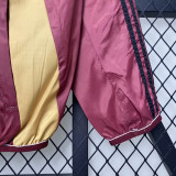 2024-25 RMA Red & Khaki Double Sided Windbreaker (双面风衣)