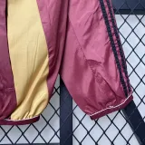 2024-25 RMA Red & Khaki Double Sided Windbreaker (双面风衣)