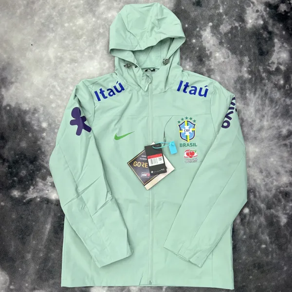2024-25 Brazil Green Outdoor Jackets #102冲锋衣