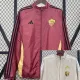 2024-25 Roma Red & Khaki Double Sided Windbreaker (双面风衣)