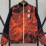 2024-25 RMA Yellow & Red Double Sided Windbreaker (双面风衣)