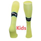 2024-25 Man City Yellow Kids Socks(儿童)