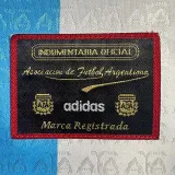 1994 Argentina Home Retro Soccer Jersey (钢印纹)