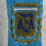 1994 Argentina Home Retro Soccer Jersey (钢印纹)