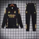 2024-25 RMA Black Hoodie Tracksuit (卫衣套装)