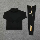2024-25 RMA Black Hoodie Tracksuit (卫衣套装)