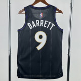 2024-25 Raptors BARRETT #9 Black City Edition Top Quality Hot Pressing NBA Jersey
