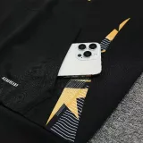 2024-25 RMA Black Hoodie Tracksuit (卫衣套装)