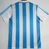 1994 Argentina Home Retro Soccer Jersey (钢印纹)