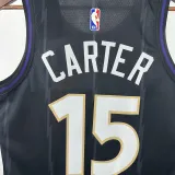 2024-25 Raptors CARTER #15 Black City Edition Top Quality Hot Pressing NBA Jersey
