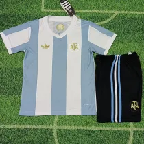 2024-25 Argentina 50th Anniversary Kids Soccer Jersey