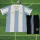 2024-25 Argentina 50th Anniversary Kids Soccer Jersey
