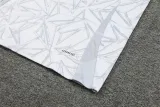 2024-25 RMA White Half Pull Tracksuit (半拉链)(印花)