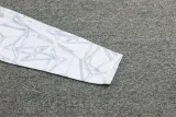 2024-25 RMA White Half Pull Tracksuit (半拉链)(印花)
