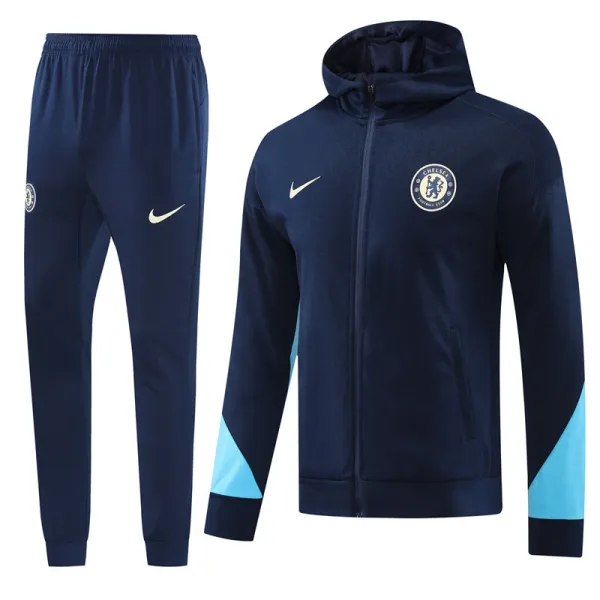 2024-25 CHE Royal blue Hoodie Jacket Tracksuit #01