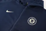 2024-25 CHE Royal blue Hoodie Jacket Tracksuit #01