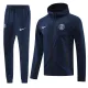 2024-25 PSG Royal blue Hoodie Jacket Tracksuit #01
