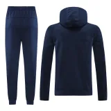 2024-25 PSG Royal blue Hoodie Jacket Tracksuit #01