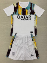 2024-25 PSG White Concept Edition Kids Soccer Jersey