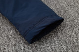 2024-25 Sao Paulo Royal Blue Hooded Windbreaker Fabric Cotton Coat #G259