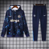 2024-25 CHE Royal blue Hoodie Tracksuit (卫衣套装)