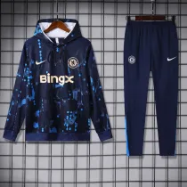 2024-25 CHE Royal blue Hoodie Tracksuit (卫衣套装)