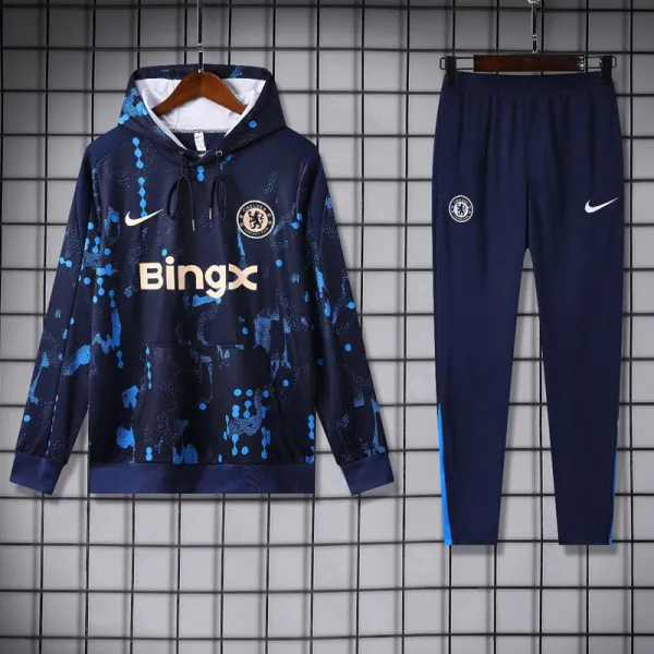 2024-25 CHE Royal blue Hoodie Tracksuit (卫衣套装)