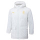2024-25 ACM White Hooded Windbreaker Fabric Cotton Coat #G255(黄标)