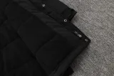 2024-25 Man City Black Hooded Windbreaker Fabric Cotton Coat #G242(绿彪标)