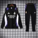 2024-25 RMA Black Hoodie Tracksuit (卫衣套装)