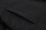 2024-25 Palmeiras Black Hooded Windbreaker Fabric Cotton Coat #G236