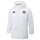 2024-25 Sao Paulo White Hooded Windbreaker Fabric Cotton Coat #G260