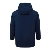2024-25 Man City Royal Blue Hooded Windbreaker Fabric Cotton Coat #G239(白彪标)