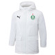 2024-25 Palmeiras White Hooded Windbreaker Fabric Cotton Coat #G235