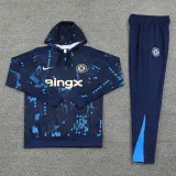 2024-25 CHE Royal blue Hoodie Tracksuit (卫衣套装)