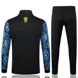 2024-25 Brazil Gray Blue Jacket Tracksuit #A814(喷墨)