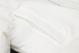 2024-25 ACM White Hooded Windbreaker Fabric Cotton Coat #G255(黄标)
