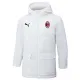 2024-25 ACM White Hooded Windbreaker Fabric Cotton Coat #G256(红标)