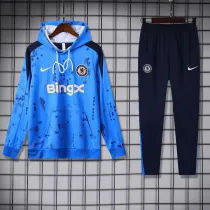 2024-25 CHE Blue Hoodie Tracksuit (卫衣套装)