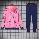 2024-25 PSG Pink Hoodie Tracksuit (卫衣套装)