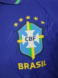 2024-25 Brazil Blue Special Edition Player Version Soccer Jersey (有领)