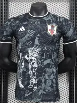 2024-25 Japan Grey Black Special Edition Player Version Soccer Jersey