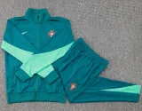 2024-25 Portugal Green Jacket Tracksuit #A749