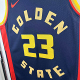 2024-25 WARRIORS GREEN #23 Royal blue City Edition Top Quality Hot Pressing NBA Jersey