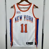 2024-25 KNICKS BRUNSON #11 White City Edition Top Quality Hot Pressing NBA Jersey