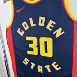 2024-25 WARRIORS CURRY #30 Royal blue City Edition Top Quality Hot Pressing NBA Jersey