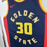 2024-25 WARRIORS CURRY #30 Royal blue City Edition Top Quality Hot Pressing NBA Jersey