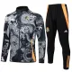 2024-25 RMA Black Jacket Tracksuit #A797(喷墨龙)