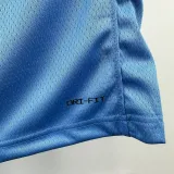2024-25 Clippers WESTBROOK #0 Blue City Edition Top Quality Hot Pressing NBA Jersey