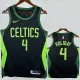 2024-25 CELTICS HOLIDAY #4 Black City Edition Top Quality Hot Pressing NBA Jersey